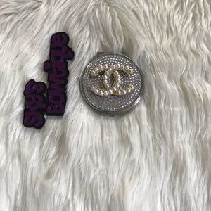 3D Bling Compact Mirror